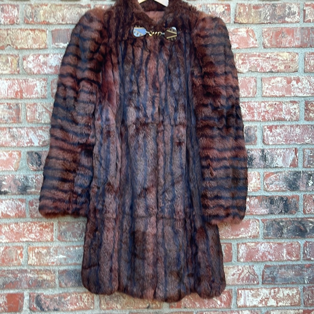Vintage fur coat in beautiful condition size Medium / Large